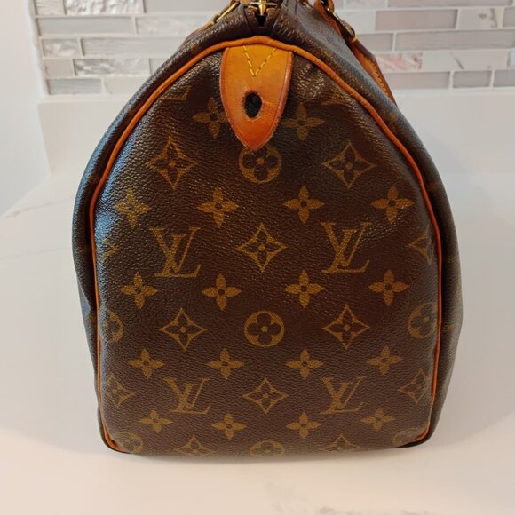 Louis Vuitton Speedy 35 Monogram - Authentic & Vintage - Picture 3 of 16